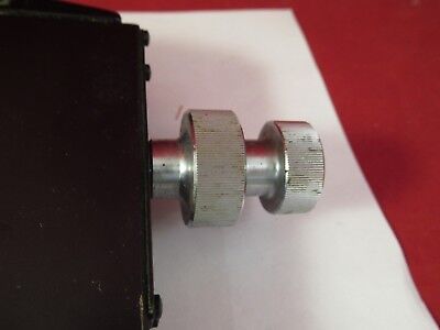 WILD SWISS [STUCK, for parts] STAGE TABLE MICROSCOPE PART AS PICTURED #66-A-51