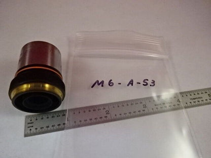 MICROSCOPE PART OLYMPUS JAPAN OBJECTIVE NEO 10X OPTICS  AS IS #M6-A-53