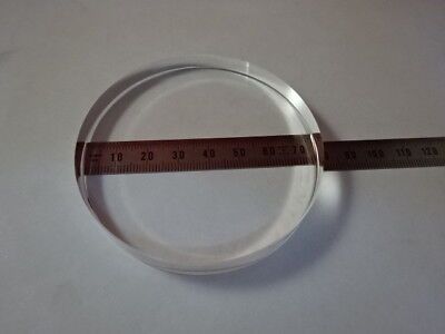 OPTICAL FLAT FUSED SILICA 3" DIA UNCOATED 1/10 WAVE LASER OPTICS &6-A-28