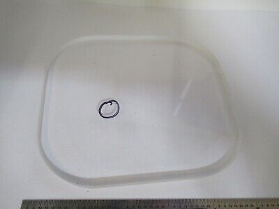 FOR PARTS OPTICAL LARGE FLAT WINDOW BK7 GLASS CHAMFERED AS PICTURED &FT-6-213