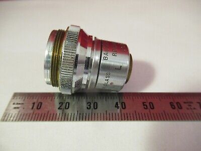 VINTAGE BAUSCH LOMB 215mm TL OBJECTIVE MCIROSCOPE PART AS PICTURED #12-A-36