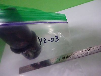 MICROSCOPE PART WILD 304490 SWISS STEREO 40/14 ADAPTER OPTICS AS IS BIN#Y2-03