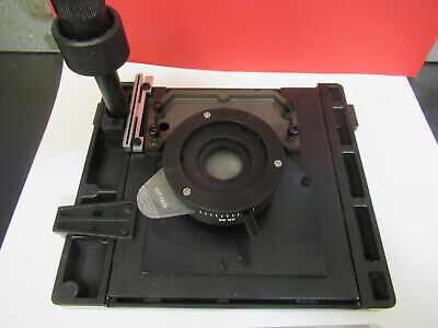 LEITZ MICROLAB GERMANY STAGE XY TABLE MICROSCOPE PART AS PICTURED #29-A-61