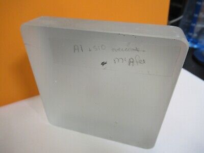 FOR PARTS OPTICAL LARGE GLASS SQUARE MIRROR [scratches] AS PICTURED &FT-6-202