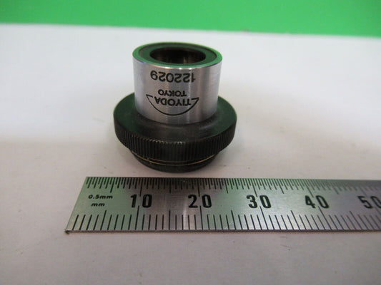 TIYODA TOKYO JAPAN 4X OBJECTIVE OPTICS MICROSCOPE PART AS PICTURED &R1-A-36