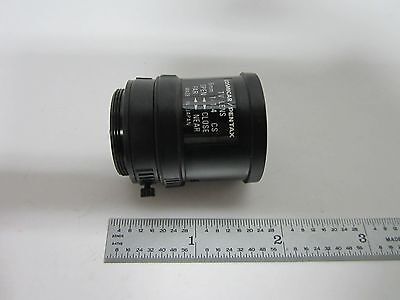 LENS TV VIDEO CAMERA INSPECTION COSMICAR PENTAX AS IS OPTICS BIN#8X-T-14