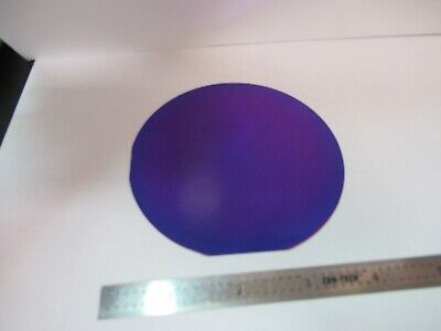 VERY NICE SAPPHIRE WAFER SINGLE CRYSTAL PLATINUM COATED AS PICTURED &7B-B-151