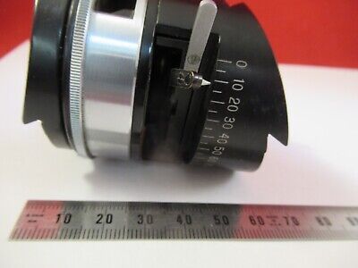 ZEISS POLMI GERMANY ADAPTER POL POLARIZING MICROSCOPE PART AS PIC &12-A-10