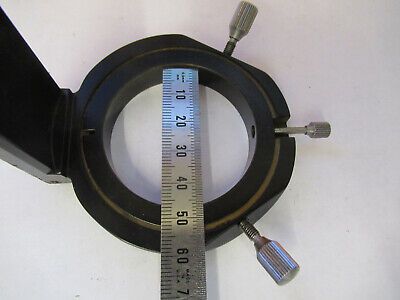 ANTIQUE BAUSCH LOMB CONDENSER HOLDER MICROSCOPE PART AS PICTURED &H1-B-56