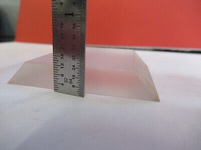 FOR PARTS OPTICAL FLAT MIRROR THICK GLASS scratches OPTICS AS PICTURED #Q1-A-44