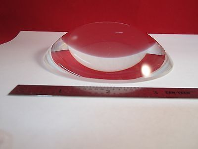 OPTICAL LARGE PLANO CONVEX LENS BK7 GLASS LASER OPTICS BIN#D8-01