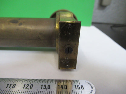 ANTIQUE BRASS TUBUS FRAME UNKNOWN COLLIMATOR SCOPE PART AS PICTURED Z6-A-07