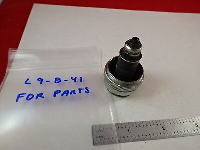 FOR PARTS OBJECTIVE [cracked glass] OPTICS MICROSCOPE PART AS IS BIN#L9-B-41