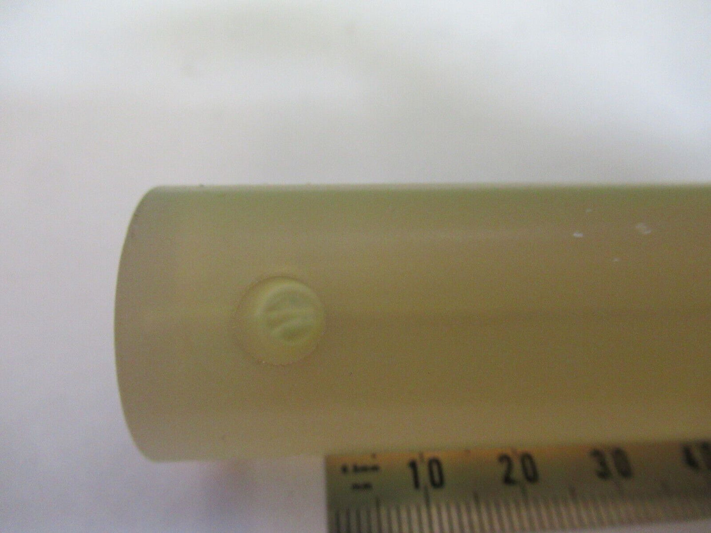 ZERODUR ROD PERFORATED from HP LASER OPTICAL INTERFEROMETER AS PICTURED #W4-A-09