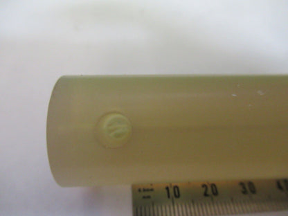 ZERODUR ROD PERFORATED from HP LASER OPTICAL INTERFEROMETER AS PICTURED #W4-A-09