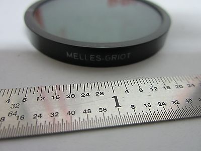 MICROSCOPE PART MELLES GRIOT POLARIZER OPTICS BIN#F1-V-39