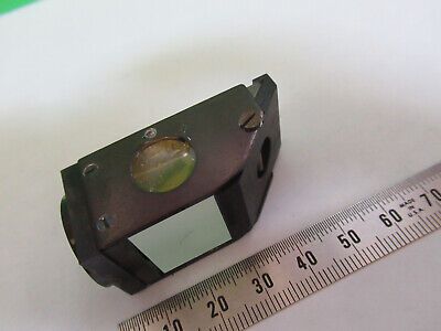 LEITZ WETZLAR GERMANY GLASS PRISM OPTICS MICROSCOPE PART AS PICTURED &Z9-A-69