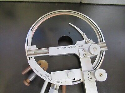 RARE LEITZ WETZLAR HEATED COOLED STAGE MICROSCOPE PART AS PICTURED &5M-A-20