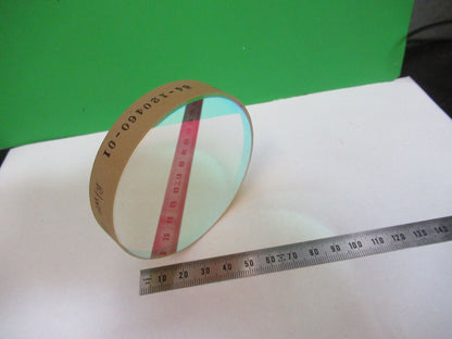 OPTICAL ZERODUR FLAT COATED AS IS LASER OPTICS AS PICTURED Q7-A-69