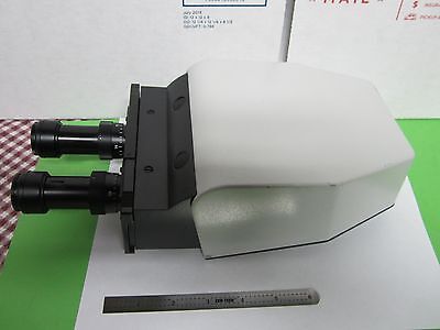 OPTICAL ERGOLUX LEITZ MICROSCOPE HEAD + EYEPIECES OPTICS  512 740/20 BIN#A7