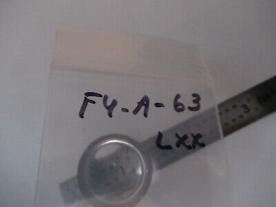 OPTICAL THICK PLANO CONVEX DOME RARE OPTICS AS PICTURED &F4-A-63