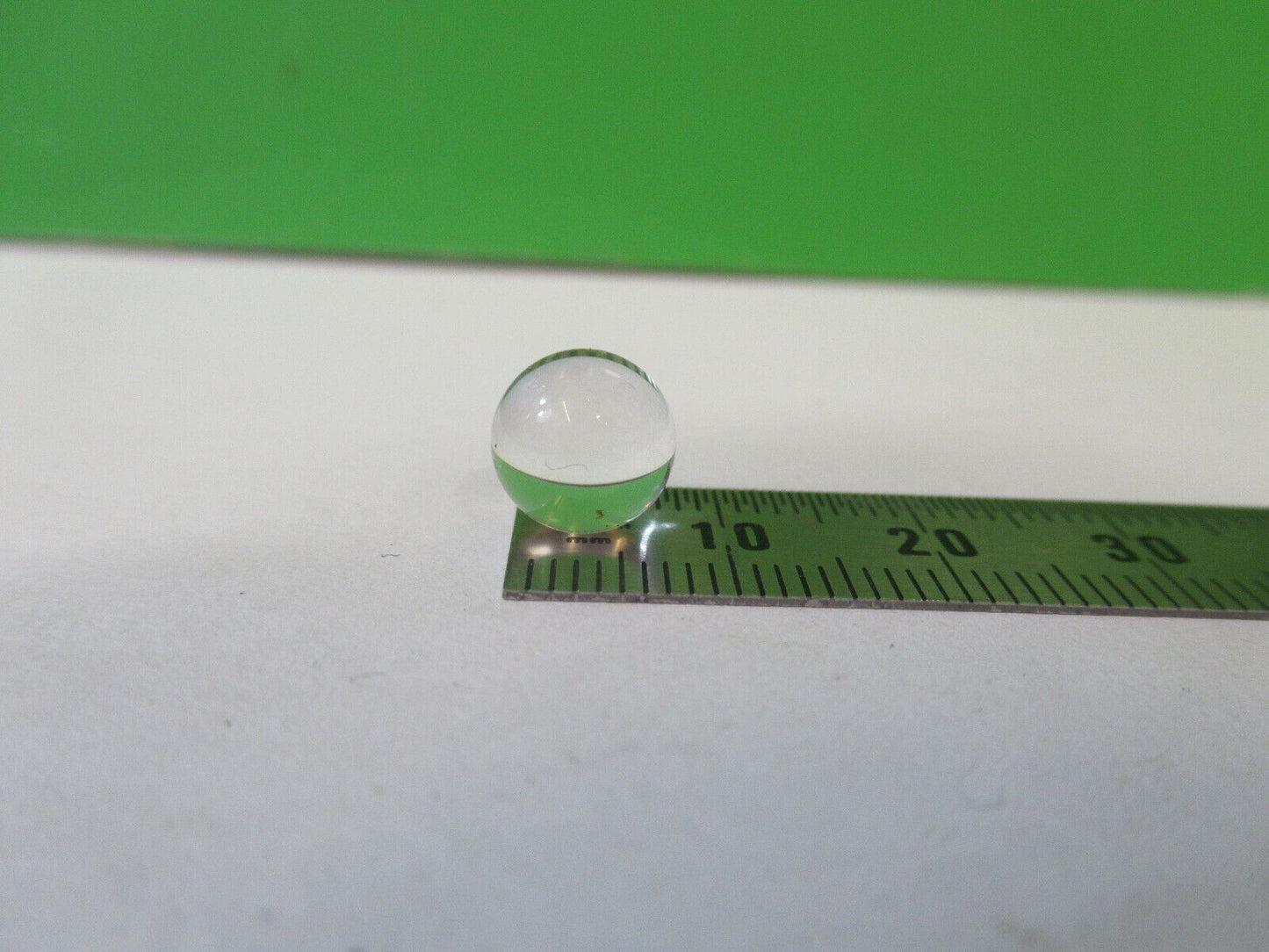 OPTICAL SPHERE GLASS LENS OPTICS AS PICTURED &22-A-62