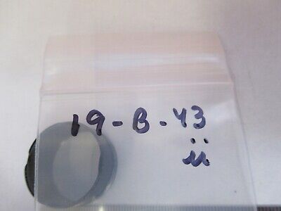 OPTICAL RETICLE GRATICULE MEASURING OPTICS MICROSCOPE PART AS PICTURED &19-B-43