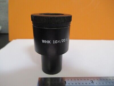 OLYMPUS WHK 10X/20 L EYEPIECE OPTICS OCULAR MICROSCOPE PART AS PICTURED &8C-A-41