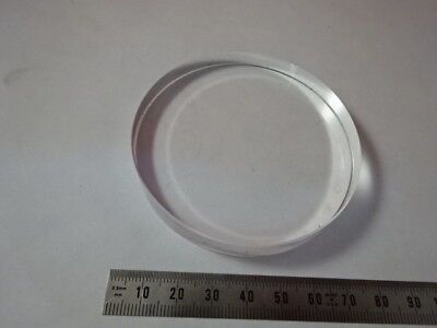 OPTICAL FLAT FUSED SILICA 3" DIA UNCOATED 1/10 wave LASER OPTICS &6-A-33