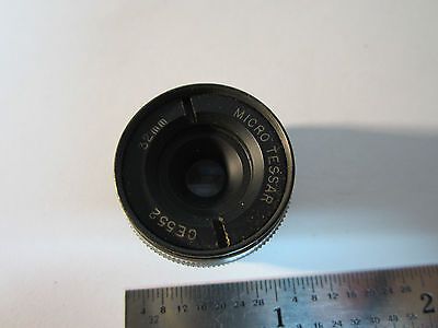 MICROSCOPE PART OBJECTIVE BAUSCH LOMB MICRO TESSAR 32 mm OPTICS BIN#24-57-2