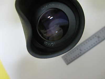 MICROSCOPE PART NIKON JAPAN EYEPIECE 10X/21 OPTICS AS IS BIN#T6-23