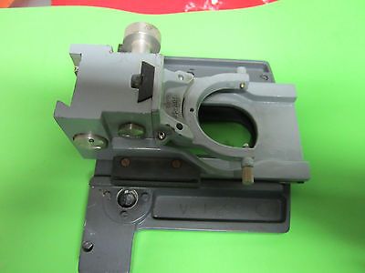 MICROSCOPE OPTICS PART STAGE FOR PARTS AMERICAN OPTICS  OPTICAL BIN#4T