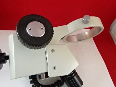 MICROSCOPE PART MITUTOYO JAPAN SUPPORT ASSEMBLY + LAMP OPTICS AS IS B#TC-2-92