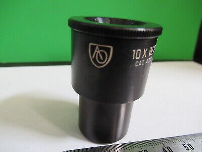 AO AMERICAN OPTICS CAT 437 EYEPIECE WF 10X MICROSCOPE PART AS PICTURED R9-A-30