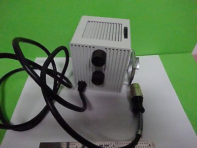 MICROSCOPE PART LEITZ GERMANY LAMP VERTICAL ILLUMINATOR OPTICS AS IS BIN#W7-94