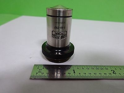 MICROSCOPE PART OBJECTIVE CARL ZEISS JENA GERMANY HI 90X OPTICS AS IS BN#H7-A-13