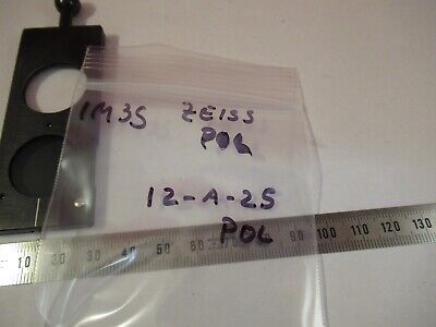 ZEISS GERMANY POLARIZER POL SLIDE OPTICS MICROSCOPE PART AS PICTURED &12-A-25