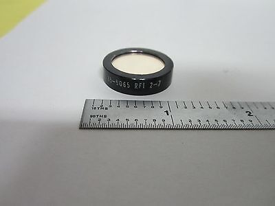 OPTICAL FILTER 35-5065 RFI LASER OPTICS AS IS BIN#J2-20