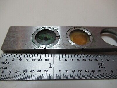 FOR PARTS ANTIQUE MICROSCOPE PART SLIDE RARE UNKNOWN AS PICTURED &16-B-87