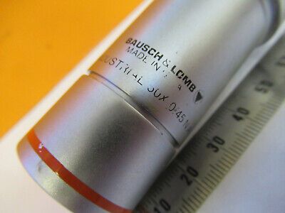 INDUSTRIAL LWD BAUSCH LOMB OBJECTIVE 50X MICROSCOPE PART AS PICTURED #P9-FT-02