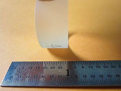 OPTICAL LASER LENS 1" DIAMETER 1/2" THICK COATED MIL SPEC LASER OPTICS BIN#9-78