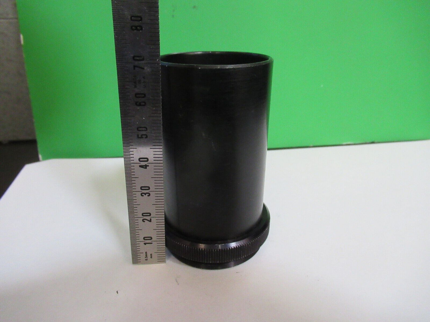 VINTAGE BAUSCH LOMB ALUMINUM EXTENSION TUBE  MICROSCOPE PART AS PICTURED P2-B-02