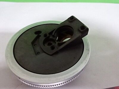 MICROSCOPE PART LEITZ GERMANY SM-LUX NOSEPIECE AS IS BIN#8M-D-07