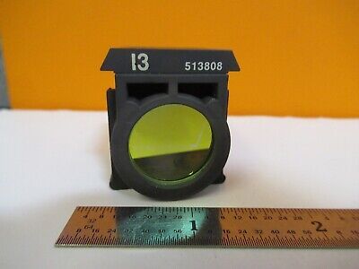 LEITZ LEICA FLUORESCENCE I3 513808 FILTER CUBE MICROSCOPE PART AS PIC &H8-B-08