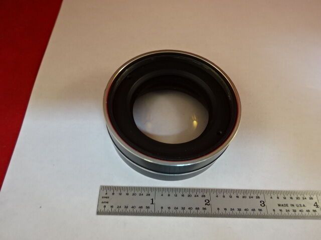 MICROSCOPE PART LENS OPTICS AS IS #AR-14