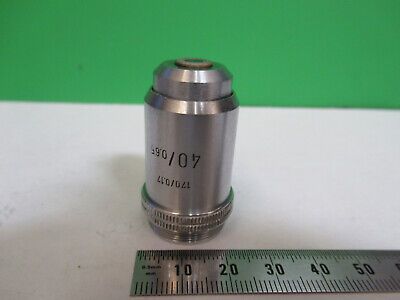 LEITZ WETZLAR OBJECTIVE 40X /170 OPTICS MICROSCOPE PART AS PICTURED #Z9-A-58