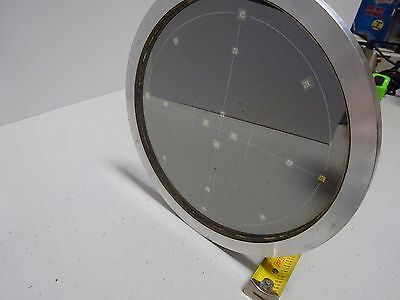 OPTICAL MULTIPLE RESOLUTION USAF TARGET METAL MOUNTED OPTICS AS IS BIN#TB-5-1-G