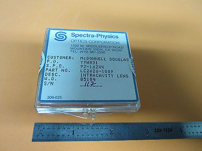 OPTICAL LENS SPECTRA PHYSICS INTRACAVITY LASER OPTICS AS IS BIN#C3 MCDONNELL