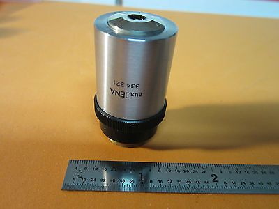 MICROSCOPE PART OBJECTIVE AUS JENA 25X PLANACHROMAT GERMANY OPTICS BIN#21