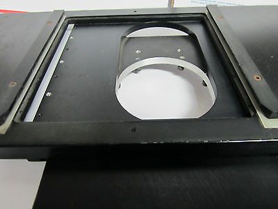 OPTICAL MICROSCOPE PART ZEISS GERMANY HUGE WAFER INSPECTION STAGE OPTICS BIN#19